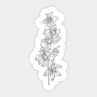 Flower Sticker